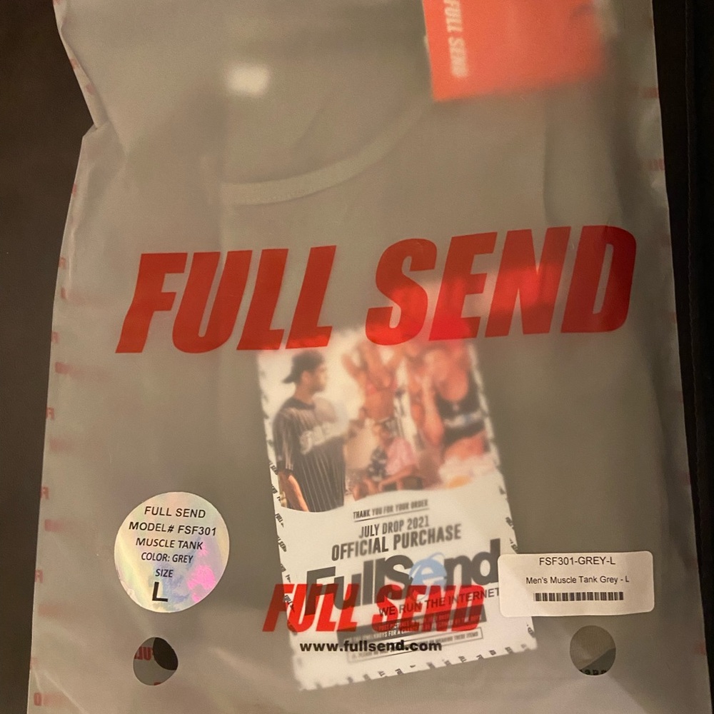 SOLD OUT Nelk Boys Full Send Fitness Tank Top